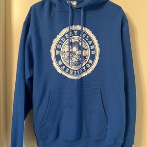 Unisex Medium Whidbey Island Washington Hooded Sweatshirt